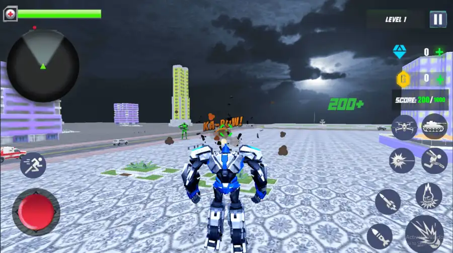 Titan Storm Source SellUnitySourceCode screenshot 4