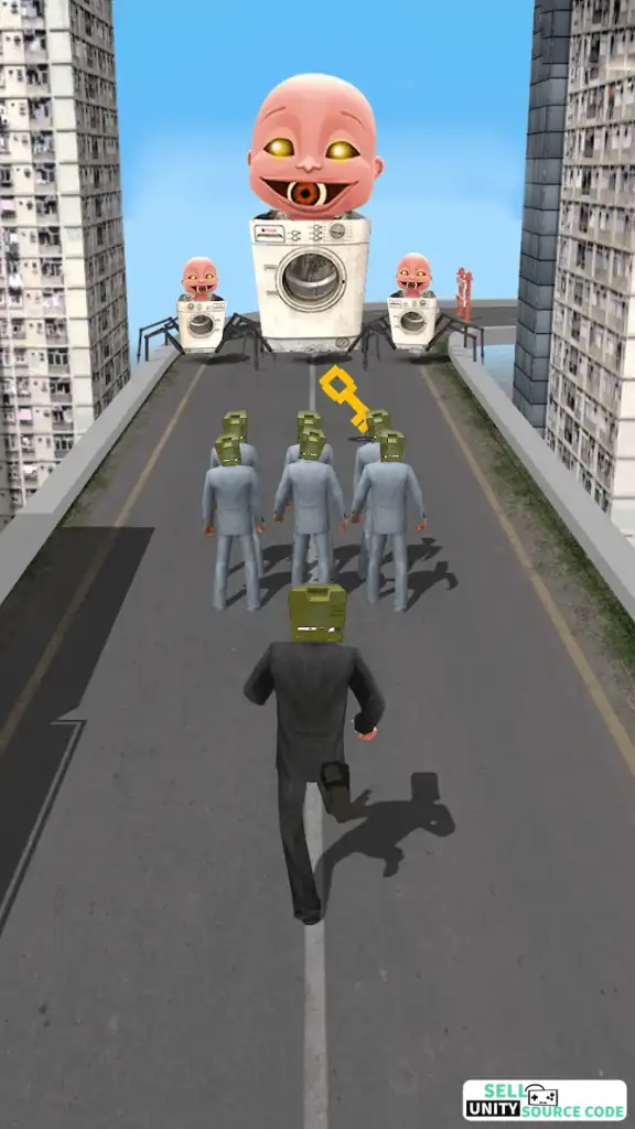 Toilet Monster Battle SellUnitySourceCode screenshot 2