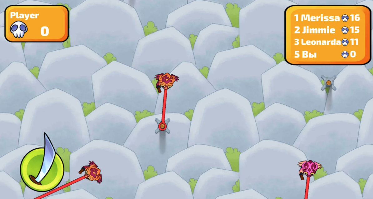 Tongue Hook.io - Ninja Frogs screenshot 7