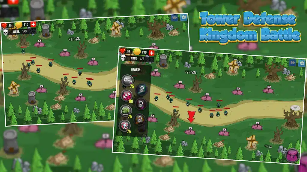 Tower Defense Kingdom Battle SellUnitySourceCode screenshot 2