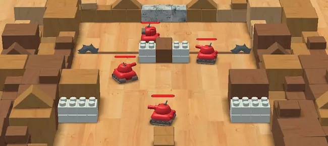 Toy Battle Tanks SellUnitySourceCode screenshot 2