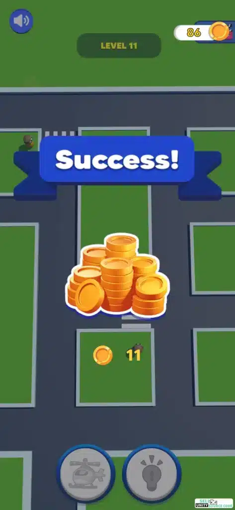 Traffic Jam Escape SellUnitySourceCode screenshot 2