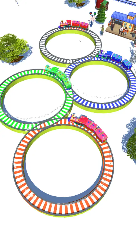 Train Racing SellUnitySourceCode screenshot 2