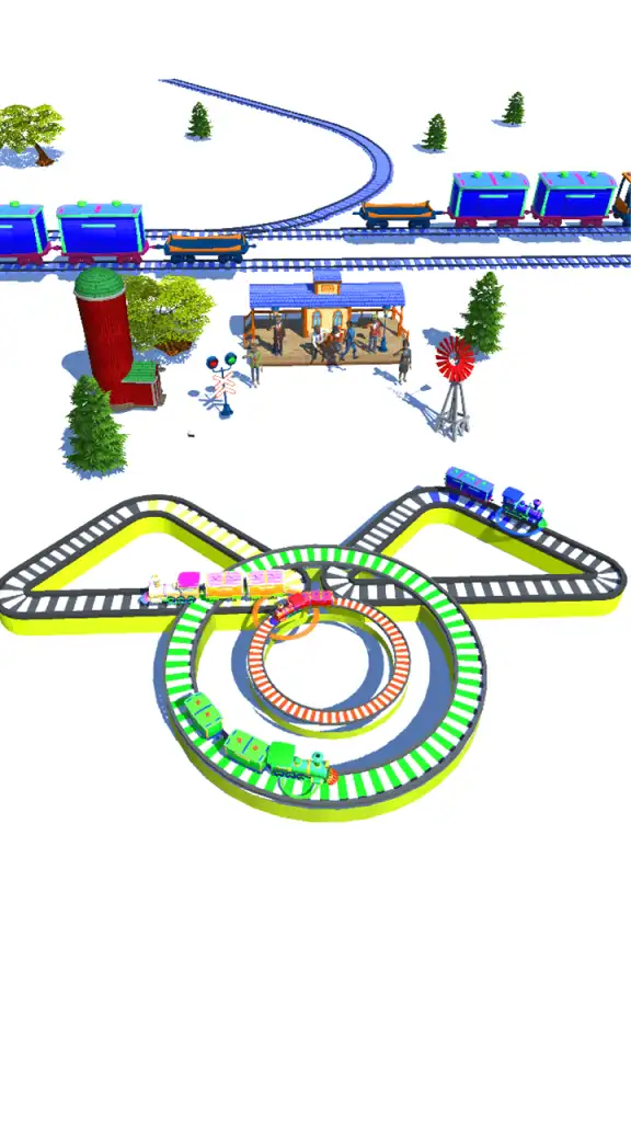 Train Racing SellUnitySourceCode screenshot 3