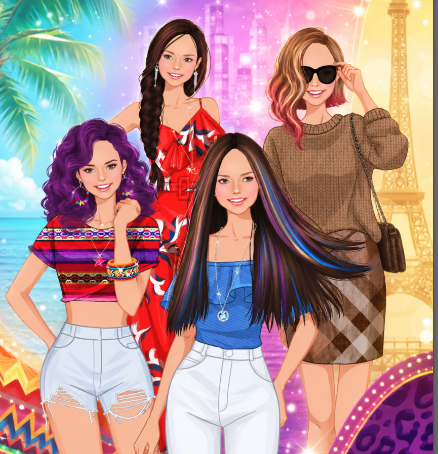 Travel Dress Up Games screenshot 2