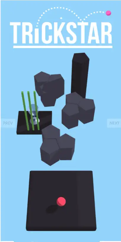 Trickstar – 3D Trickshot Game Unity SellUnitySourceCode screenshot 5