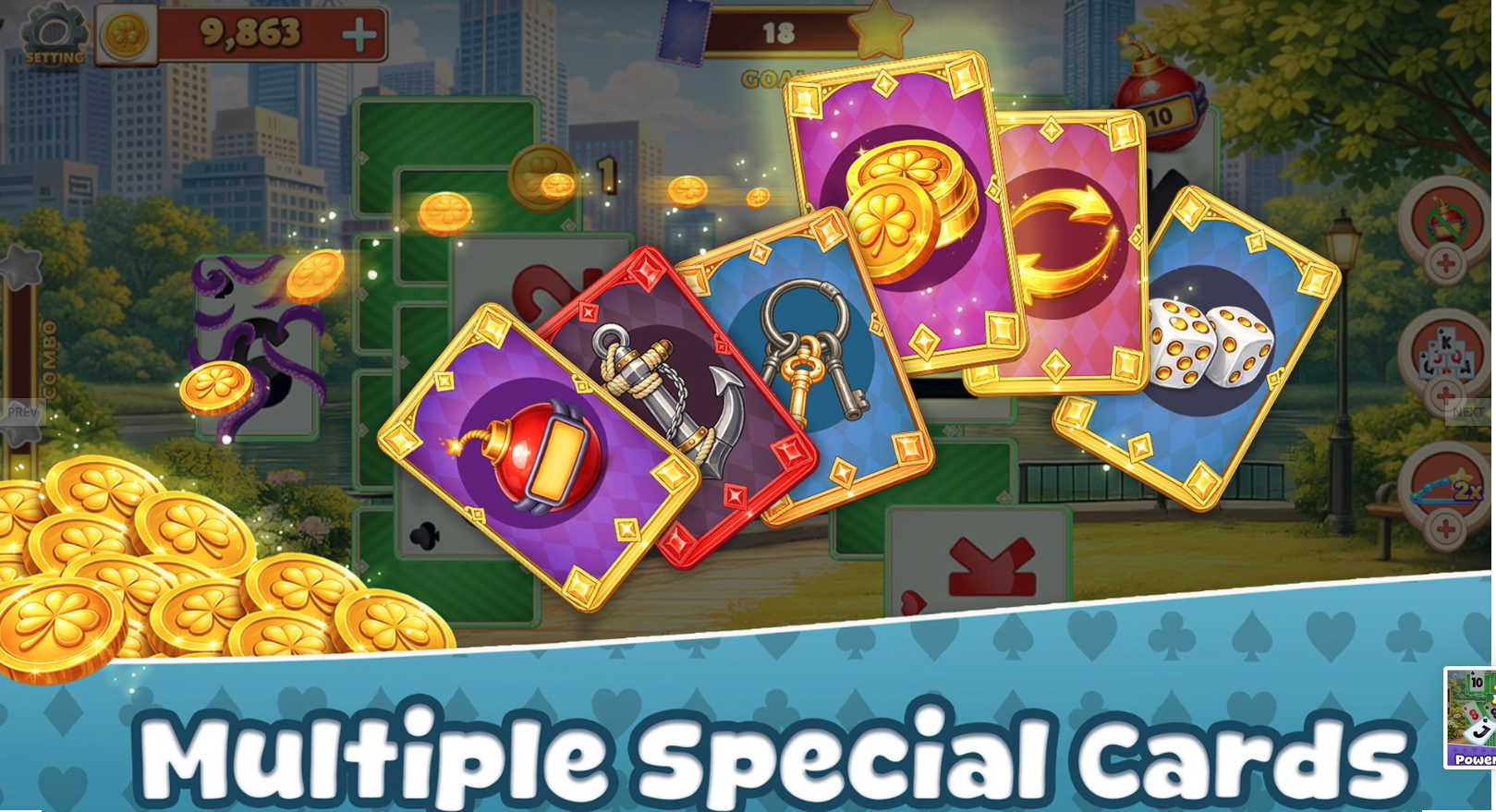 TriPeaks Solitaire Unity Source Code – Complete Card Game Template with Level Editor | sellunitysourcecode.com screenshot 4