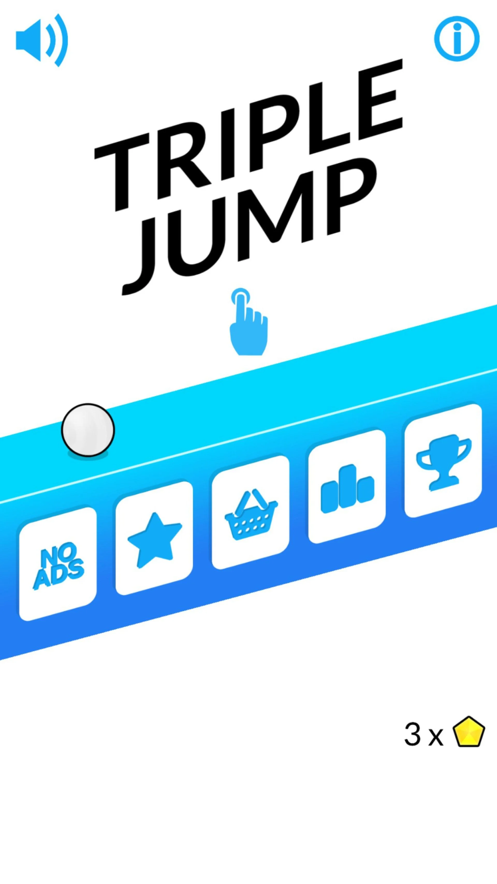 🏀 Triple Jump - Endless Jumping Arcade Unity Game screenshot 2