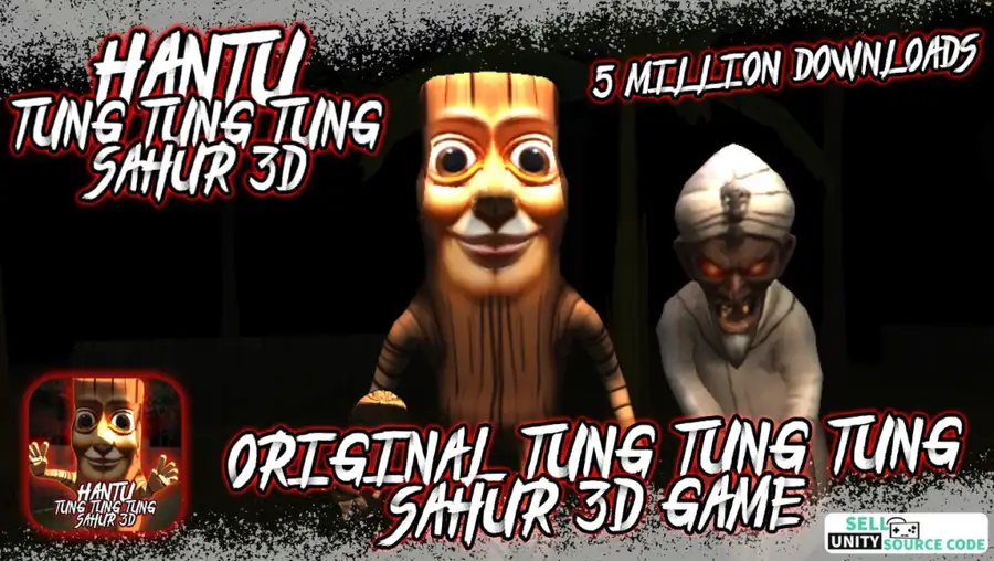Tung Tung Tung Sahur 3D Horror SellUnitySourceCode screenshot 3