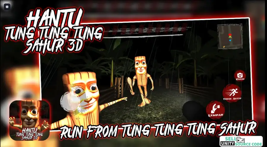 Tung Tung Tung Sahur 3D Horror SellUnitySourceCode screenshot 4
