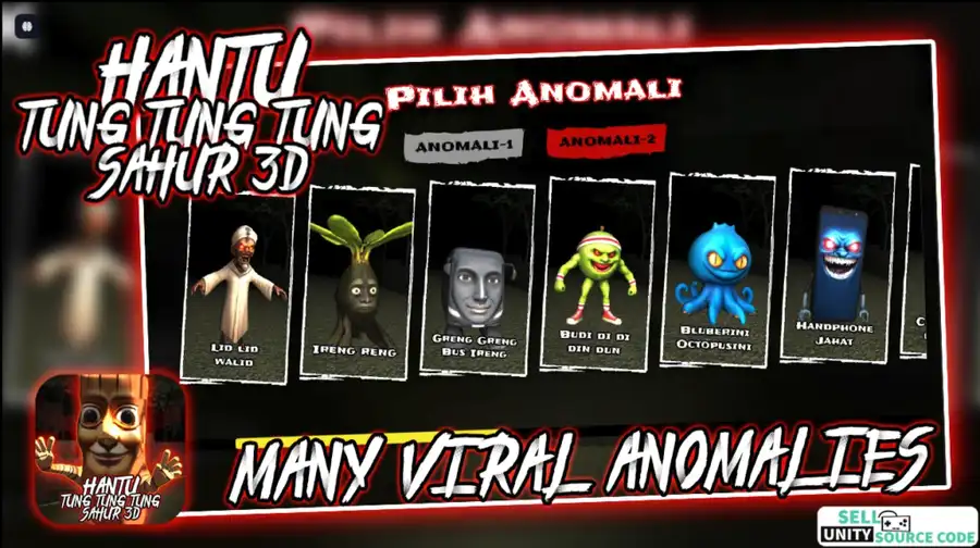 Tung Tung Tung Sahur 3D Horror SellUnitySourceCode screenshot 5
