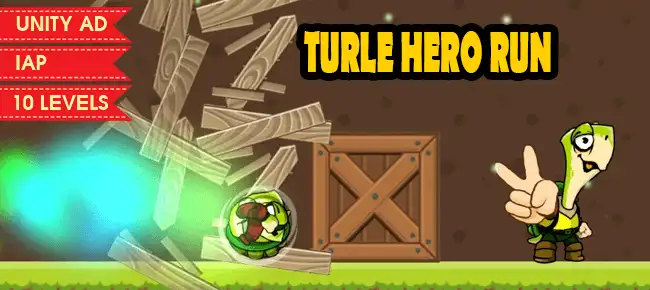 TURTLE HERO RUN – COMPLETE GAME SellUnitySourceCode