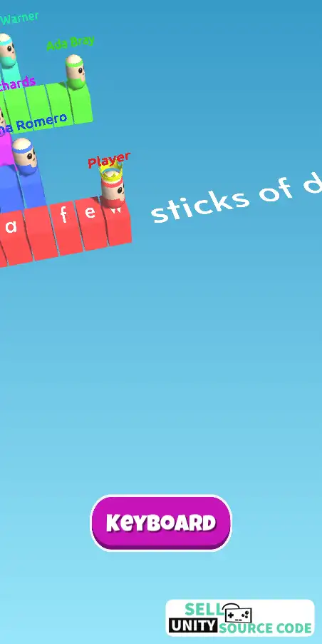 Typing Race SellUnitySourceCode  screenshot 5