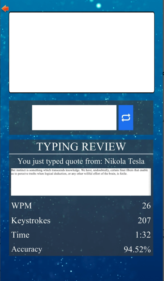 Typing Test - Unity Source Code screenshot 8