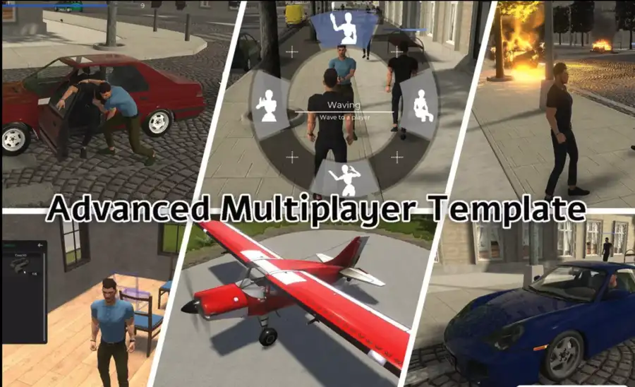 Ultimate Advanced Multiplayer Game Template – SellUnitySourceCode.com source code