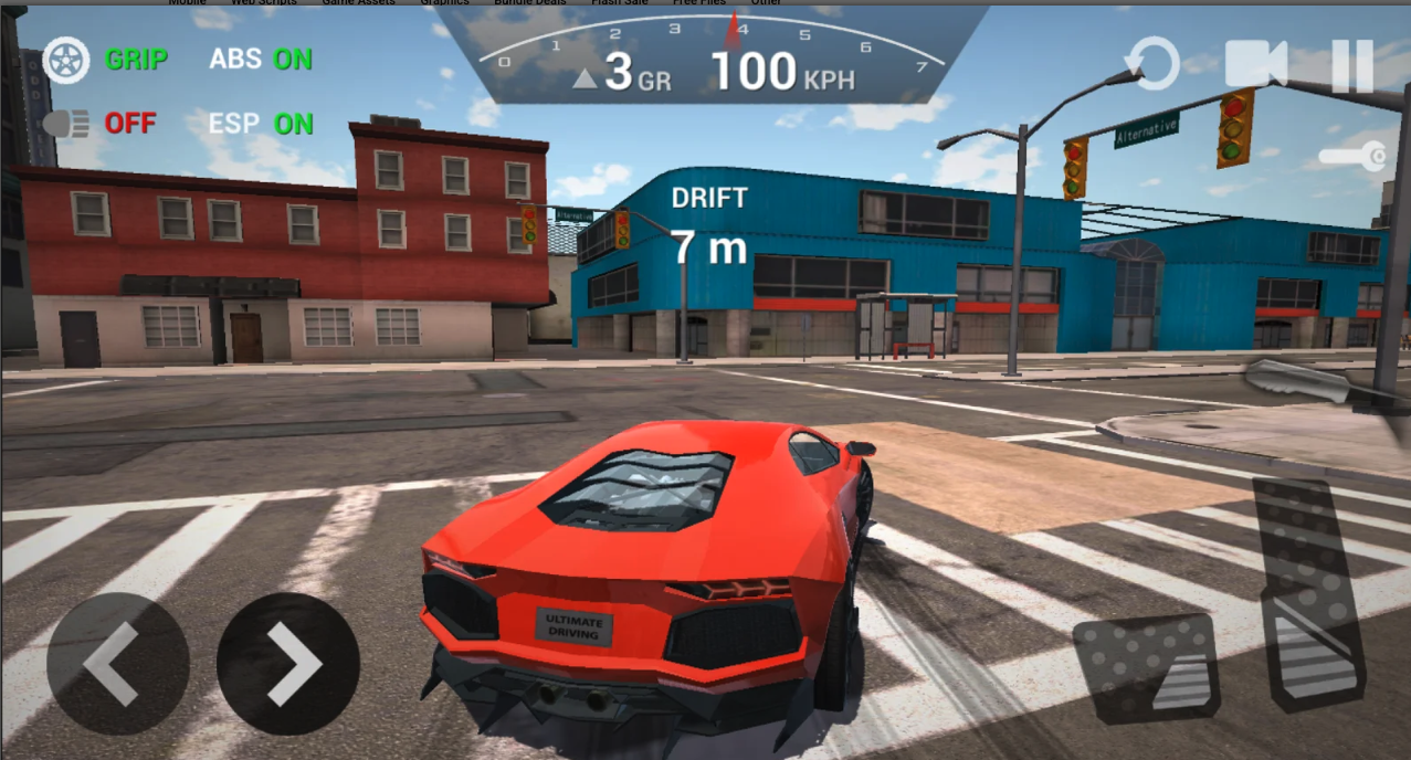 Ultimate Car Driving Simulator Unity Source Code – Open World Driving Game | SellUnitySourceCode.com screenshot 3