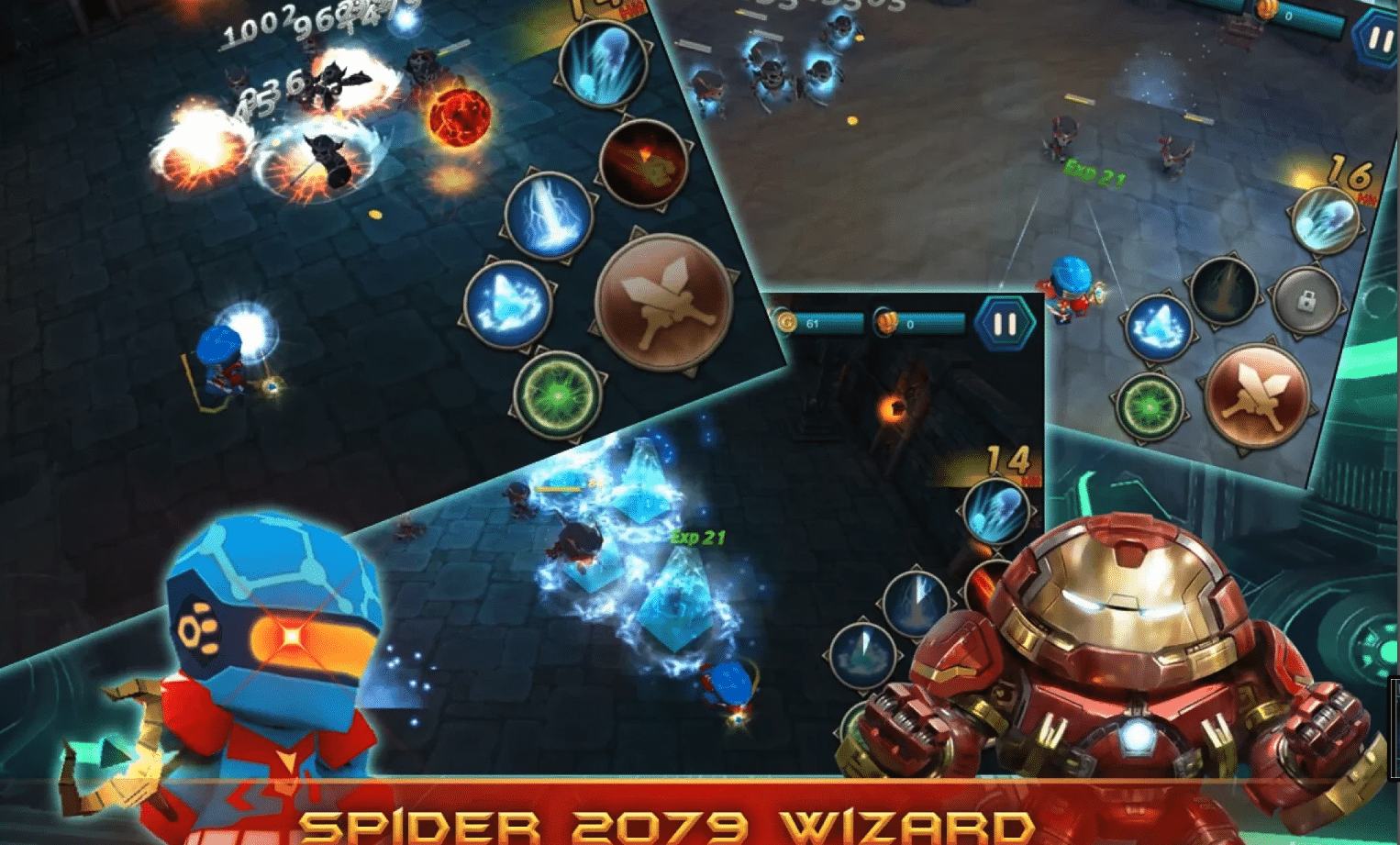 Ultron Mini Glory: Offline MMORPG Unity Source Code – 3 Hero Classes source code