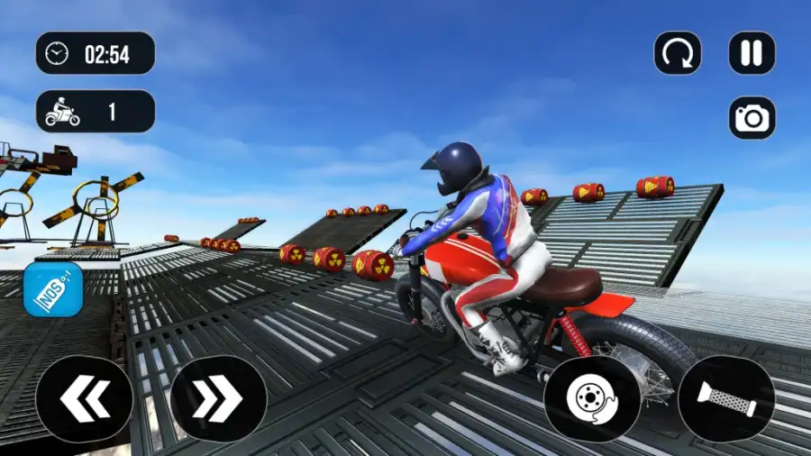 Urban Rider: Motocross Bike St SellUnitySourceCode screenshot 4