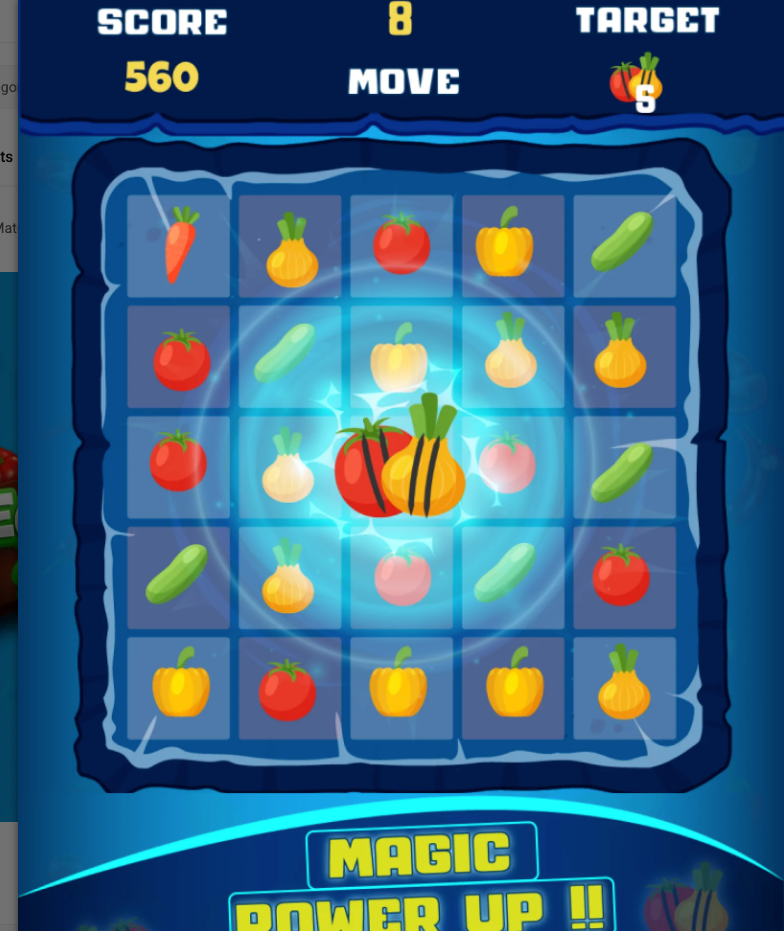Vegetable Smash Match screenshot 3