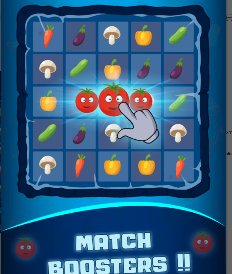 Vegetable Smash Match screenshot 5