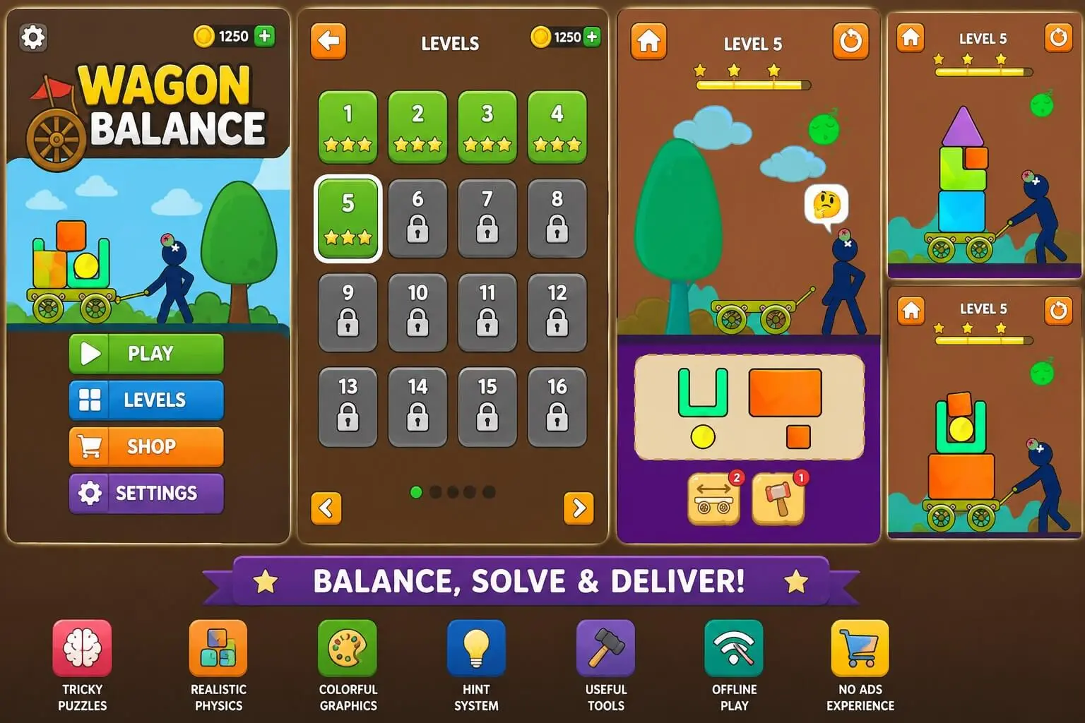 Wagon Balance – Unity Source Code source code