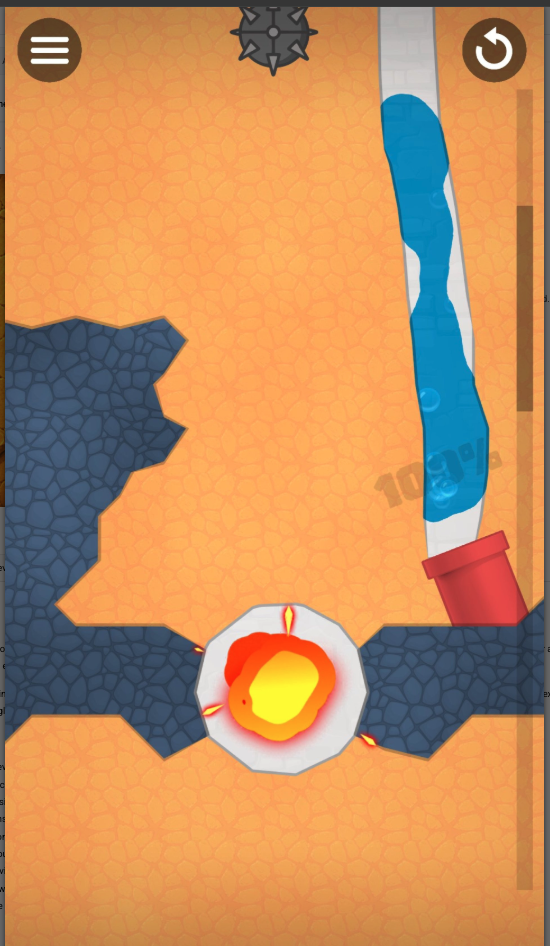 💧 Water Cave - Physics Puzzle Unity Game screenshot 6