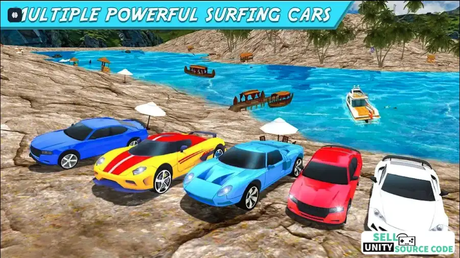 Water Surfer Car Race 2018 SellUnitySourceCode  source code