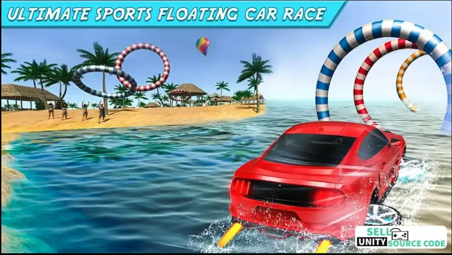 Water Surfer Car Race 2018 SellUnitySourceCode  screenshot 5