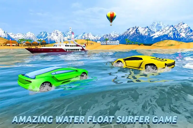 Water Surfer Floating Car SellUnitySourceCode screenshot 4