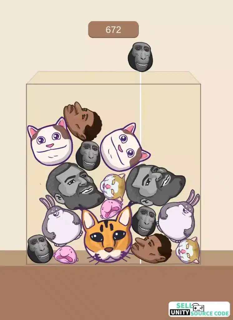 Watermelon smurf merge SellUnitySourceCode screenshot 2