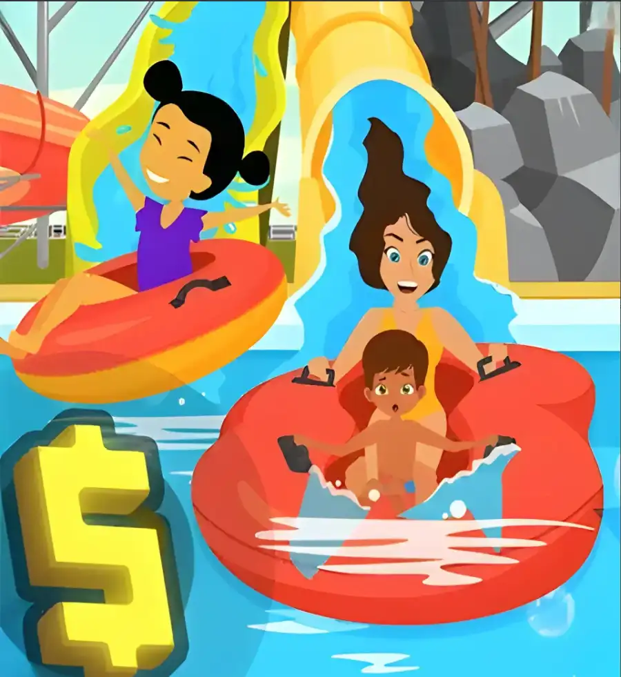 Waterpark Tycoon SellUnitySourceCode screenshot 2