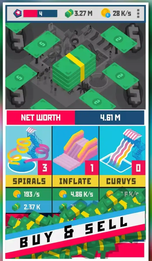 Waterpark Tycoon SellUnitySourceCode screenshot 3
