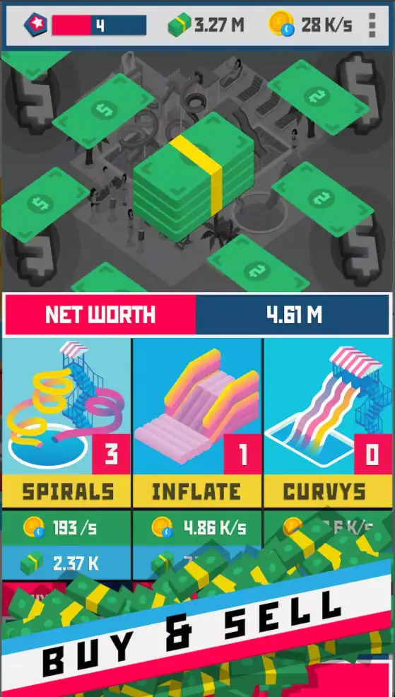 Waterpark Tycoon SellUnitySourceCode screenshot 5