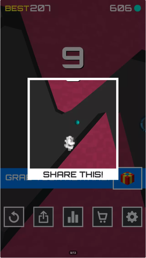 Wavy Trip Unity Source Code – Endless Flying Arcade Game | SellUnitySourceCode.com screenshot 2