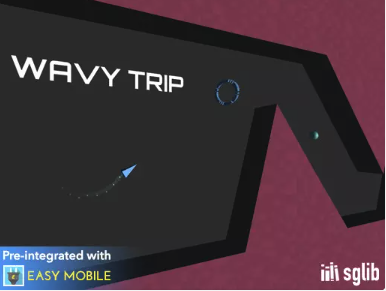 Wavy Trip Unity Source Code – Endless Flying Arcade Game | SellUnitySourceCode.com screenshot 5
