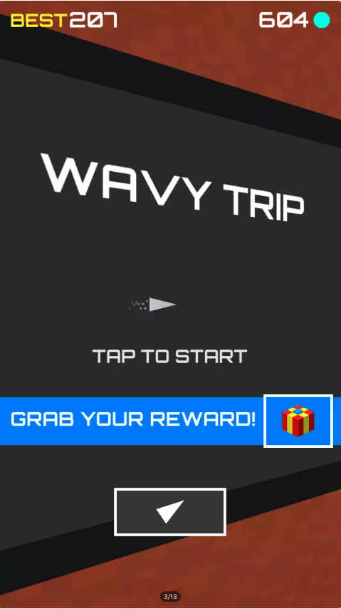 Wavy Trip Unity Source Code – Endless Flying Arcade Game | SellUnitySourceCode.com screenshot 6