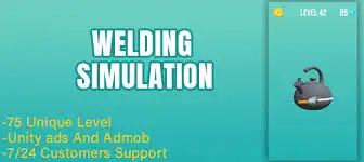 Welding Simulation SellUnitySourceCode screenshot 2