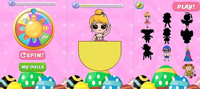 Wheel Surprise Eggs Classic – LOL SellUnitySourceCode source code