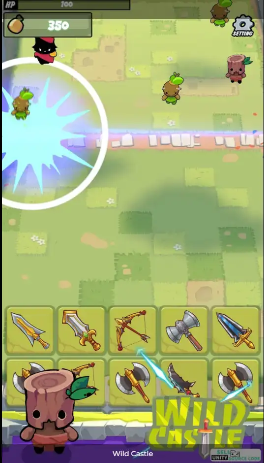 Wild Castle SellUnitySourceCode screenshot 4