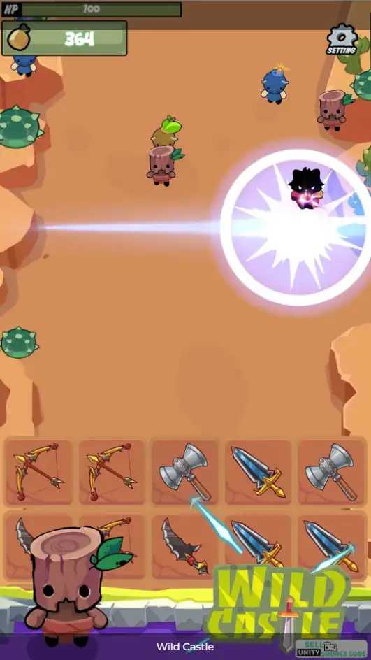 Wild Castle SellUnitySourceCode screenshot 5