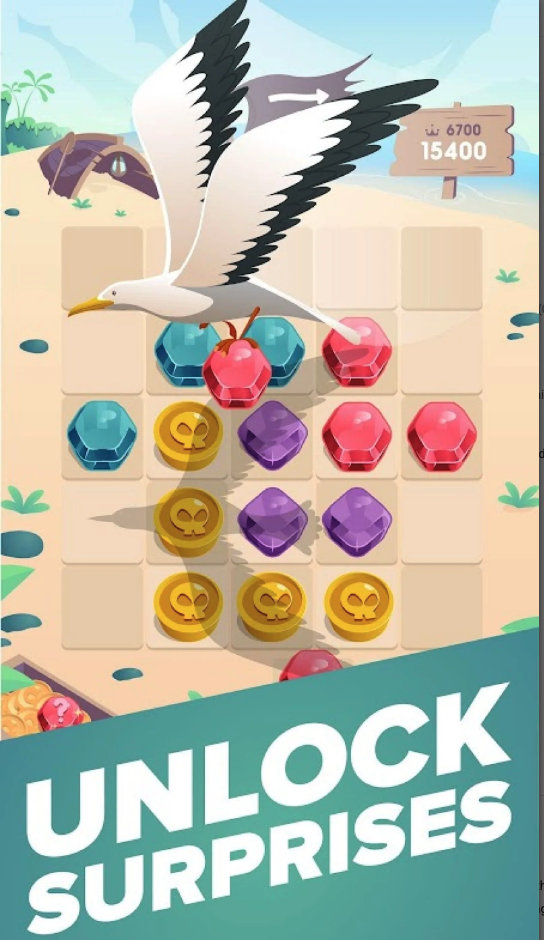 WindPi Gems Puzzle Unity Source Code – Relaxing Match-3 Casual Puzzle Game Template screenshot 7