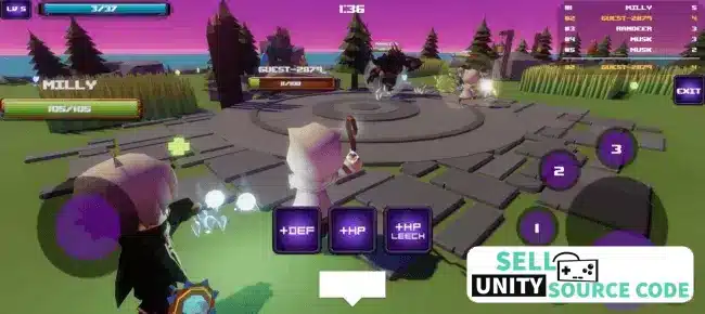 Wizzy – Web3 Multiplayer Online Wizzard Battle Blo SellUnitySourceCode  screenshot 3