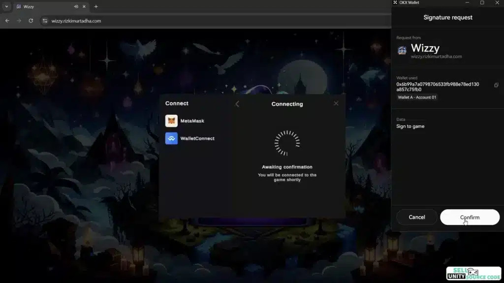 Wizzy – Web3 Multiplayer Online Wizzard Battle Blo SellUnitySourceCode  screenshot 4