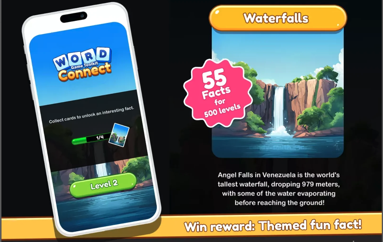 Word Connect: Game Toolkit | 500 levels screenshot 7