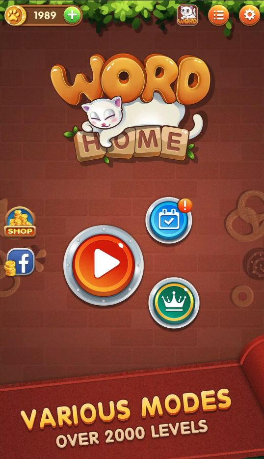 Word Home Unity Source Code – Addictive Word Connect Puzzle Game with 2000+ Levels screenshot 2