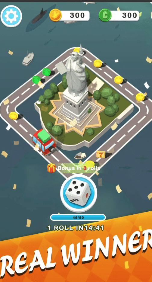 World Tour – Lucky Road – Casual Dice Board Game screenshot 5