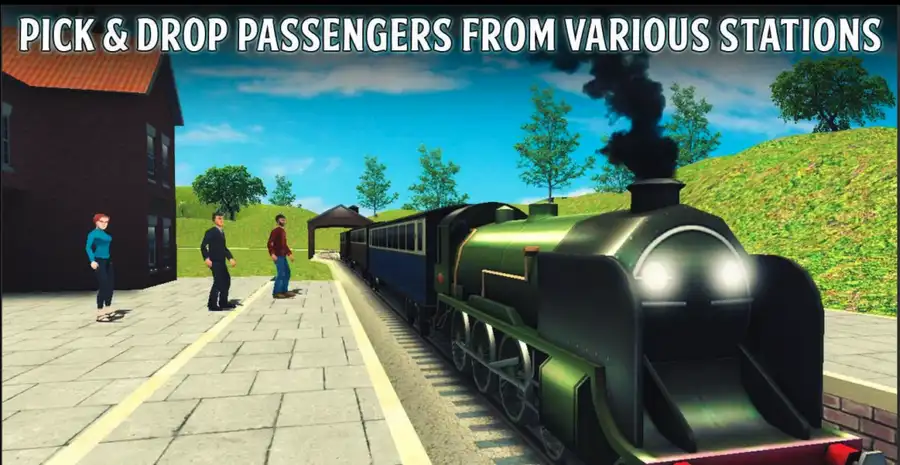 Xtreme Train Driving Simulator SellUnitySourceCode screenshot 2