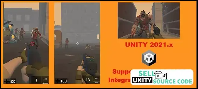 Zombie City Shooter FPS SellUnitySourceCode source code