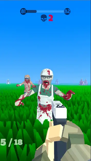 Zombie Land Game SellUnitySourceCode screenshot 3