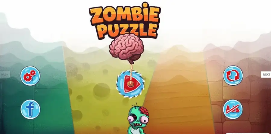 Zombie Puzzle – Unity – Admob SellUnitySourceCode screenshot 2